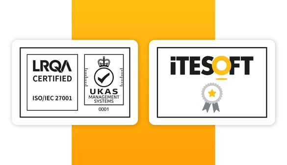 Certification LRQA ISO-27001 ITESOFT
