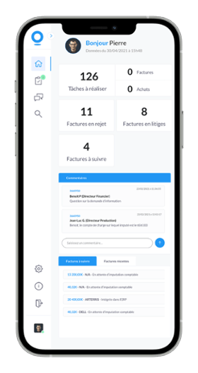 Mobile application Streamline for Invoices Mobile application Streamline for Invoices