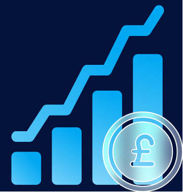 Digitise results P2P in pounds